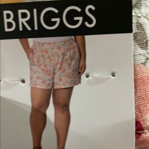 Briggs New York Pink Bermudas Relaxed Fit